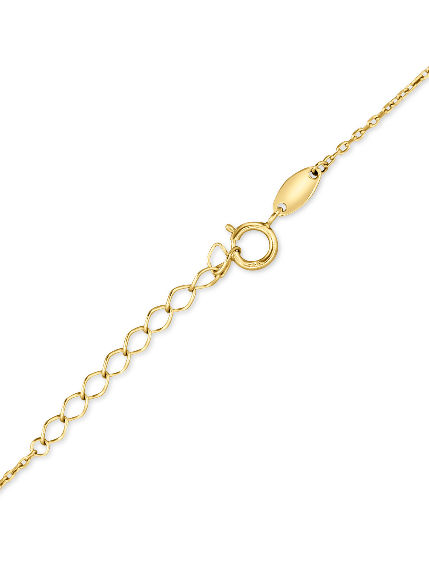 Halskette mit verbundenen Ringen