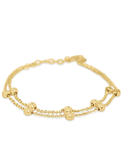 Amelia 585er Gold Chain Armband