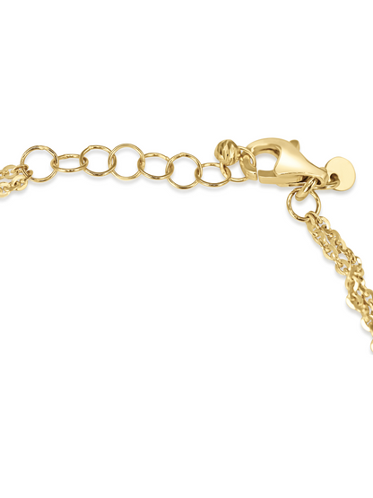 Amelia 585er Gold Chain Armband