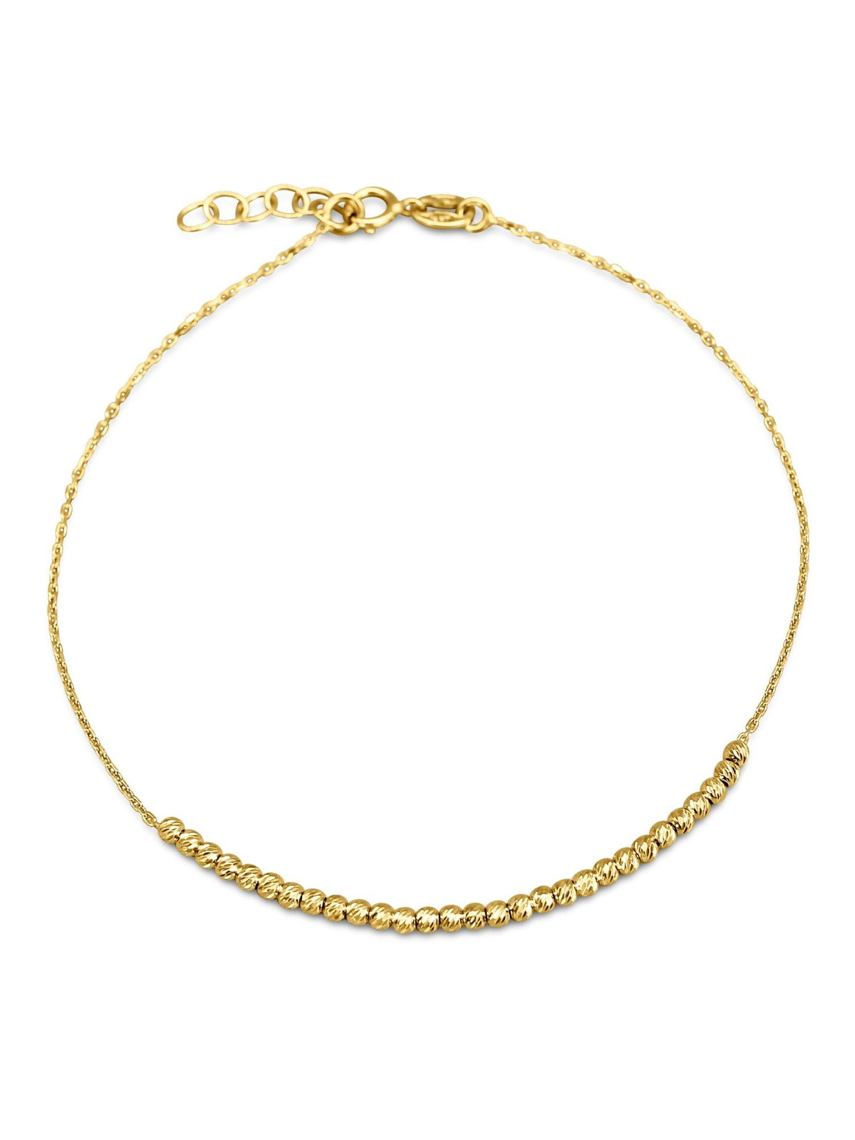 Kugel-Chain 585er Gold Armband