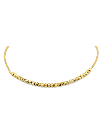 Kugel-Chain 585er Gold Armband