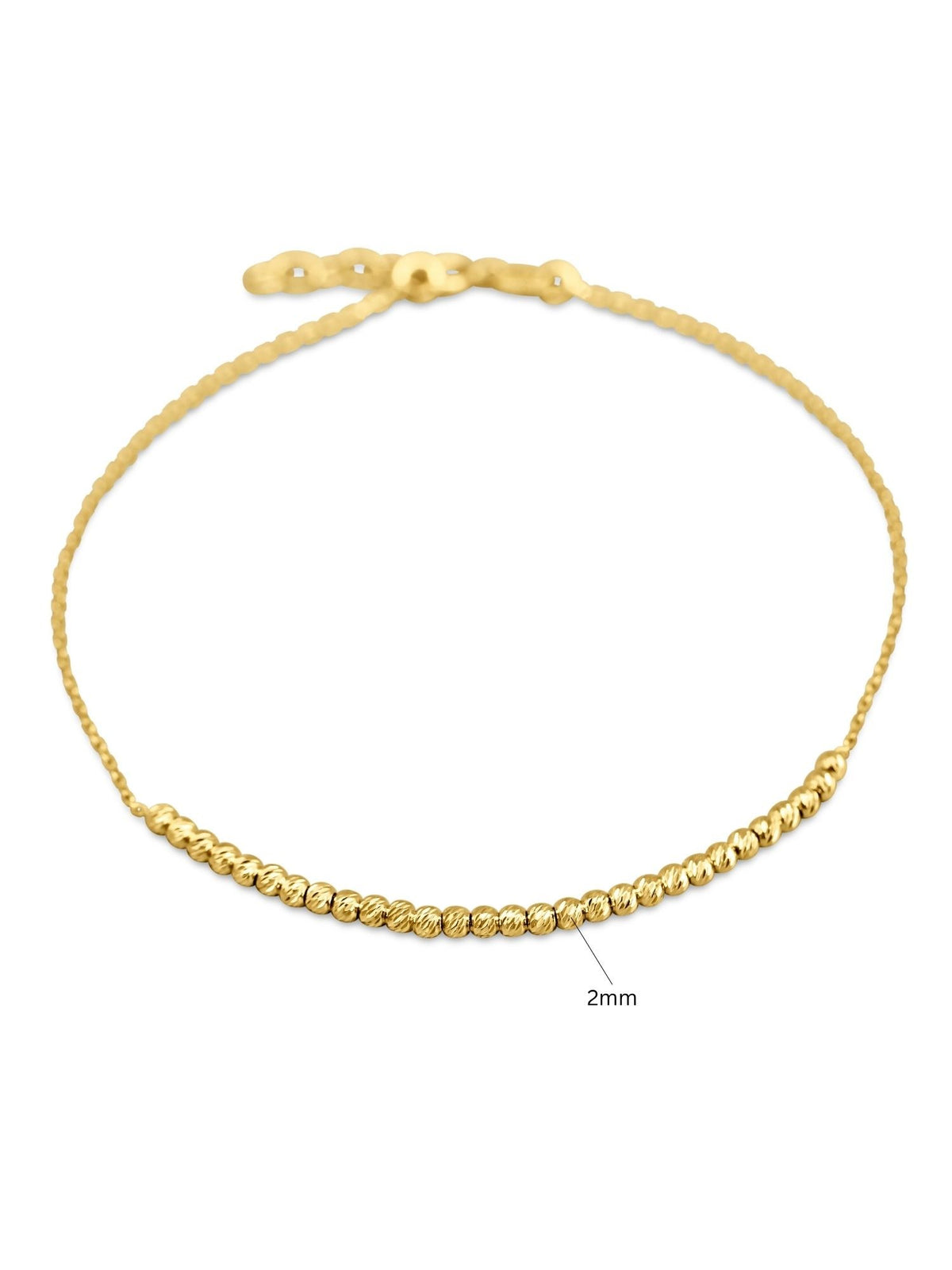 Kugel-Chain 585er Gold Armband