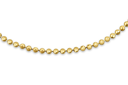 Mini Kugel 585er Gold Armband – 18 cm